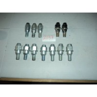 2137 - KIT 12 PZ BULLONI RUOTA ALFA ROMEO