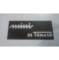 2413 - LOGO SCRITTA STEMMA EMBLEM EMBLEMA FREGIO INNOCENTI MINI DE TOMASO