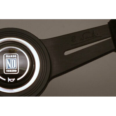 6061.34.2081 VOLANTE NARDI PELLE SCAMOSCIATA NERA RAZZE NERE Ø 340mm-1