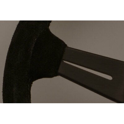 6061.34.2081 VOLANTE NARDI PELLE SCAMOSCIATA NERA RAZZE NERE Ø 340mm-0