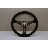 6061.34.2081 VOLANTE NARDI PELLE SCAMOSCIATA NERA RAZZE NERE Ø 340mm