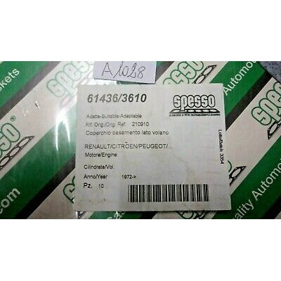 A1028 -- 61436/3610 GUARNIZIONE COPERCHIO BASAMENTO RENAULT CITROEN PEUGEOT -0