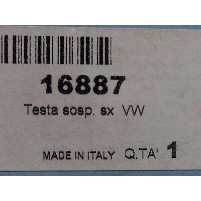 A1152 - VEMA 16887 TESTINA STERZO SOSPENSIONE SINISTRA SX VOLKSWAGEN POLO AROSA-0