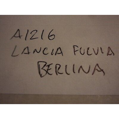 A1216 - PLASTICHE LANCIA FULVIA BERLINA -0