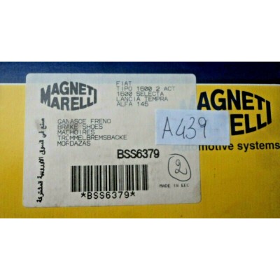 A439 § KIT GANASCE FRENO POSTERIORI FIAT TIPO MAREA TEMPRA ALFA 145 146 BSS6379-1