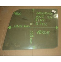 A866 - VETRO SCENDENTE ANTERIORE SINISTRO SX VERDE - FIAT RITMO 5 PORTE