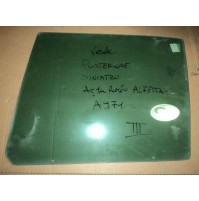 A971 - VETRO SCENDENTE POSTERIORE SINISTRO SX - ALFA ROMEO ALFETTA - VERDE