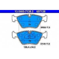 B1115 - 13.0460-7138.2 ATE - KIT PASTIGLIE PASTICCHE FRENO JAGUAR XK8 XJS XJ 