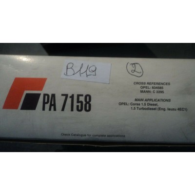 B119 § FILTRO ARIA AIR FILTER PA7158 OPEL COMBO CORSA 1.7D-1