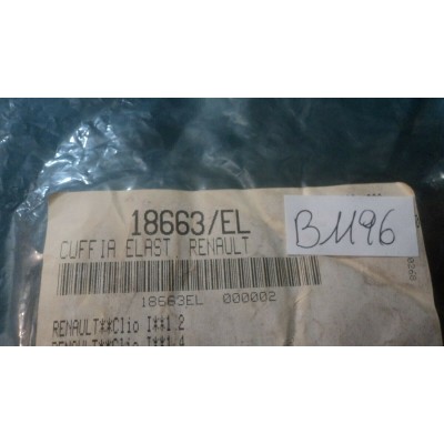 B1196 § CUFFIA ELASTICA RENAULT CLIO 18663/EL SEMIALBERO DIFF. LATO RUOTA-0