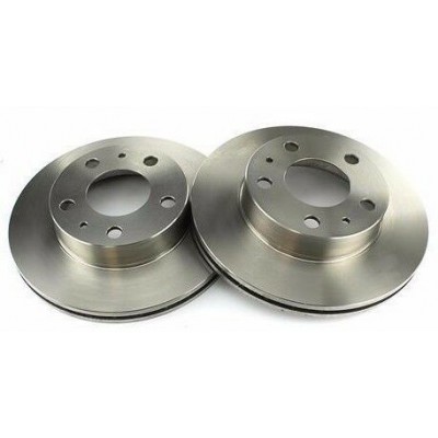 B336 - BREMBO 08.2878.10 COPPIA DISCHI FRENO ANTERIORI AUDI 50 VW DERBY POLO