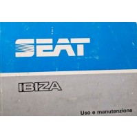 B406Z - LIBRETTO USO E MANUTENZIONE SEAT IBIZA