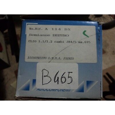 B465 - A114DX Semiasse anteriore DESTRO DX RENAULT CLIO 695mm-0