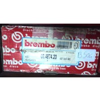 B504 - BREMBO 08.4874.20 - COPPIA DISCHI FRENO POSTERIORI AUDI A4 100 200 