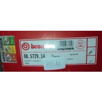 B514 - BREMBO 08.5729.14 COPPIA DISCHI FRENO POSTERIORI CITROEN XANTIA