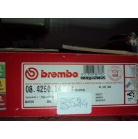 B524 - BREMBO 08.4250.14 COPPIA DISCHI FRENO ANTERIORI OPEL CORSA A KADETT D