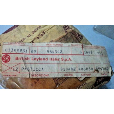 B534 XX - KIT 4 PEZZI BICCHIERI PUNTERIE ROVER 554342 Rover P6 2000/2200 Valvola-0