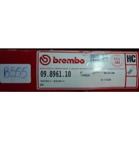 B555 - DISCO FRENO BREMBO 09.8961.10 ANTERIORE BMW E39