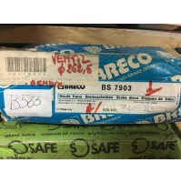 B565 - BRECO BS7903 - DISCO FRENO VOLVO 740 760 262.5mm