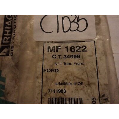 C1035 - 7111983 - TUBO FRENO FORD ESCORT ANTERIORE ORION-0