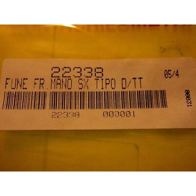 C1103 - 22338 MALO - FUNE CAVO FRENO A MANO - SINISTRO SX FIAT TIPO-0
