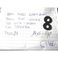 C1166 - COPPIA ANELLI GOMMINI FRENO FIAT LANCIA DELTA TEMPRA TIPO Y10 790028