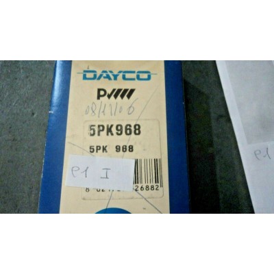 C1i § 5PK968 CINGHIA DAYCO POLY-V ALFA ROMEO 155 FIAT SCUDO TEMPRA LANCIA DEDRA-0