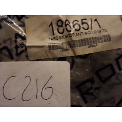 C216 - MALO 18665/1 SUPPORTO TASSELLO MOTORE SINISTRO SX RENAULT 19 TD-0