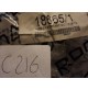 C216 - MALO 18665/1 SUPPORTO TASSELLO MOTORE SINISTRO SX RENAULT 19 TD