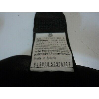 C274 - CINTURA DI SICUREZZA 64380054930137 ORIGINALE VOLKSWAGEN-0