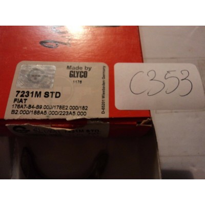 C353 - 7231M STD SERIE KIT BRONZINE FIAT 176A7 B4 B9.000/178E2.000/182B2.000/ -0