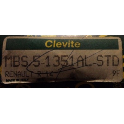 C380 - KIT SERIE BRONZINE CLEVITE MBS 5-135A AL STD RENAULT 14-0