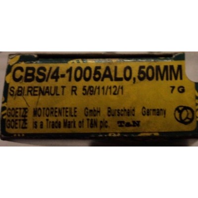 C391 - KIT SERIE BRONZINE BIELLA CLEVITE CBS/4 1005 AL 0.50 RENAULT 5 9 11 12 -0