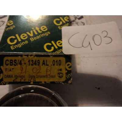 C403 - KIT SERIE BRONZINE CLEVITE CBS/4 1349 AL 0.10 FIAT CROMA-0