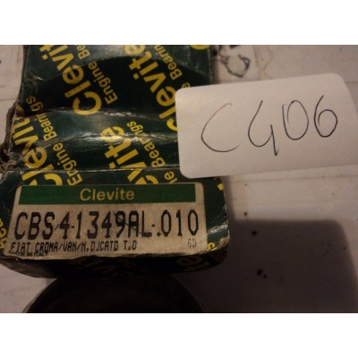 C406 - KIT SERIE BRONZINE CLEVITE CBS/4 1349 AL 0.10 FIAT CROMA DUCATO TD-0