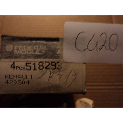 C420 - KIT VALVOLE (4PZ)  RENAULT 9 11 FEDARAL MOGUL 518293 429504 -0