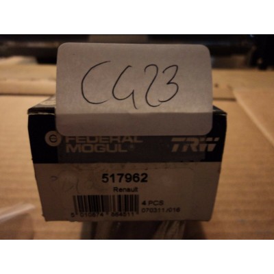 C423 - KIT VALVOLE (4PZ)  FEDARAL MOGUL 517962 RENAULT SCARICO 5 9 11 19-0