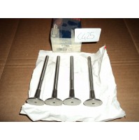 C425 - KIT VALVOLE (4PZ)  FEDARAL MOGUL 517963 RENAULT CLIO 1.9 D VOLVO SCARICO