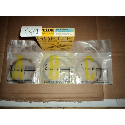 C479 - KIT FASCE ELASTICHE MOTORE SPEZIAL SP5658/1 - Ø76.5 1.75-2-3 AUDI 80 GOLF