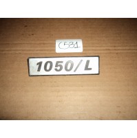 C531 - stemma scritta LOGO FIAT 1050/L 1050 L 127 