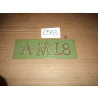 C533 - stemma scritta LOGO CITROEN AMI 8