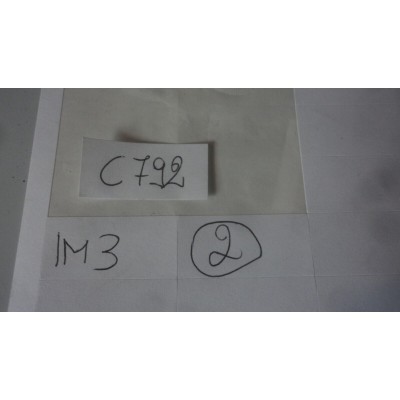 C792 XX - CORNICE GHIERA FARO FANALE ANTERIORE INNOCENTI IM3 CARELLO-1