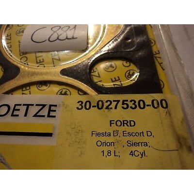 C881 - 30-027530-00 GOETZE GUARNIZIONE TESTATA TESTA FORD FIESTA ESCORT ORION -0