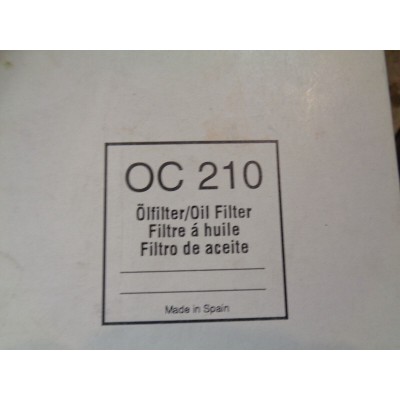 C906 XX - OC210 FILTRO OLIO OIL FILTER IVECO 190-38 220-38 240-38 320-45-0