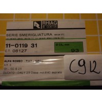 C912 - RHIAG 11-0119-31 - SERIE GUARNIZIONI SMERIGLIO - FIAT 132 DUCATO Ø93mm