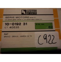 C922 - RHIAG 10-0192-31 - GUARNIZIONI SMERIGLIO FIAT BRAVO MAREA 1.9 TD Ø82mm