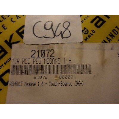 C948 - 21072 MALO - TIRANTE CAVO PEDALE ACCELERATORE RENAULT MEGANE 1.600 1.6-0