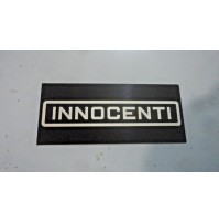 D136  - LOGO SCRITTA STEMMA EMBLEM EMBLEMA FREGIO INNOCENTI  MINI BERTONE