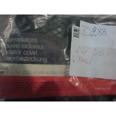 D288 - COPRIRADIATORE IN GOMMA METAL PLAST VOLKSWAGEN GOLF 4 FARI-0