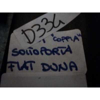 D334 - COPPIA MODANATURE SOTTOPORTA FIAT DUNA-0
